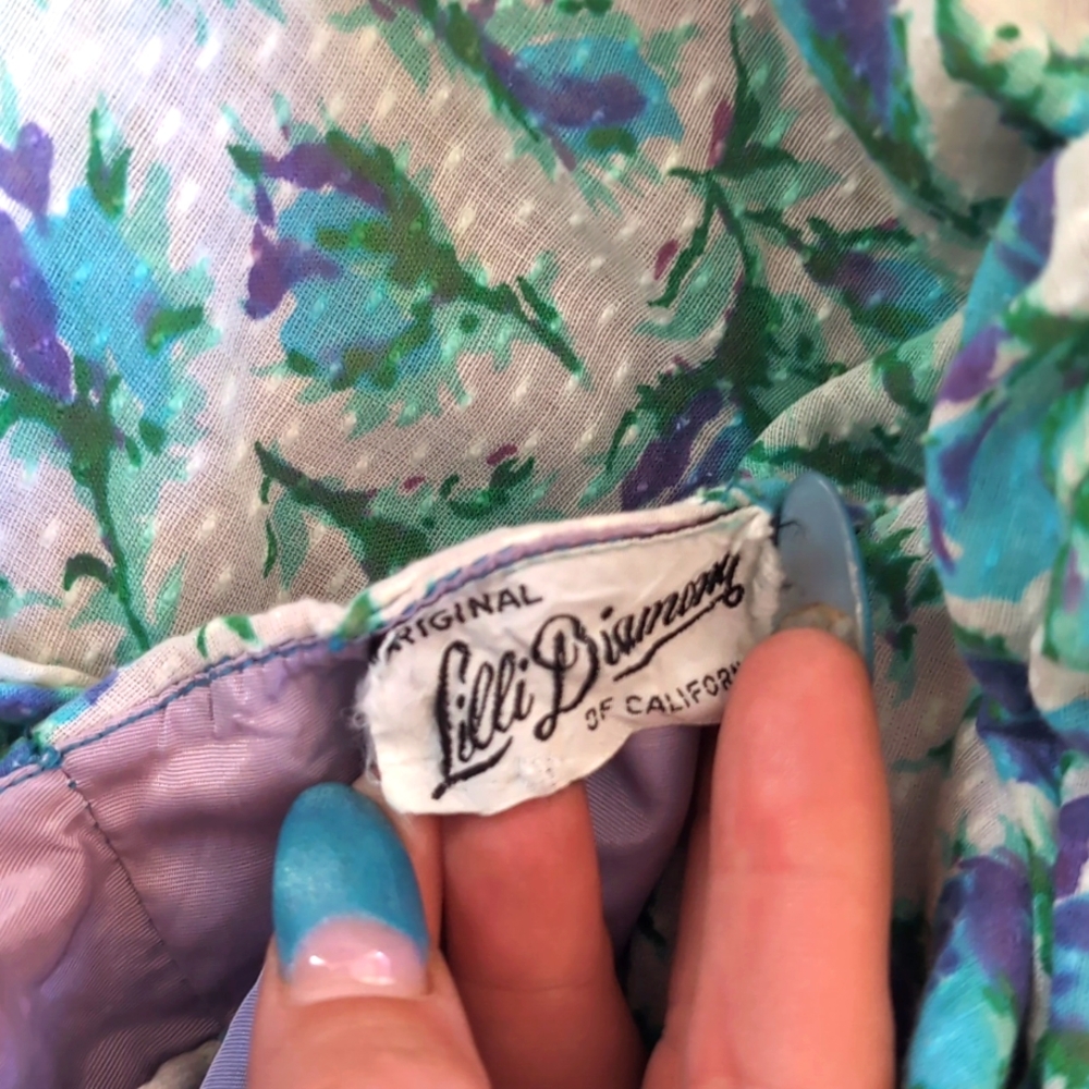 1950s Lilli Diamond Halter Dress - Picture 8 of 12